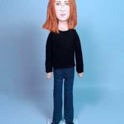 Beth Gibbons Art Doll/Handmade - Original Art - thumbnail 2