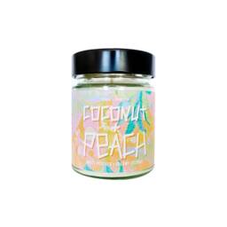 Coconut & Peach Soy Wax Candle - thumbnail 1