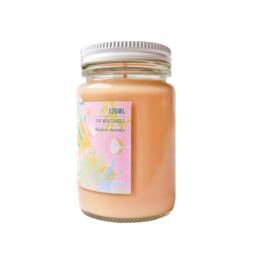 Coconut & Peach Soy Wax Candle - thumbnail 4