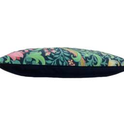 Sanderson Golden Lily Galactic Ink Velvet Cushion Cover Pillow - thumbnail 3