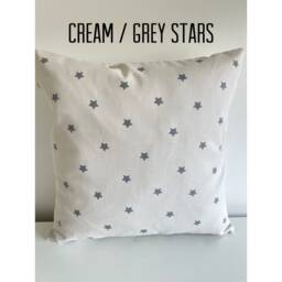 star Pattern Scatter Cushion Covers/Shabby Chic Gifts Home Decor Nursery Kids Room Play - thumbnail 3