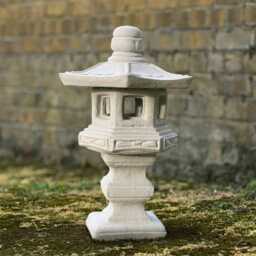 Massive Pagoda Sculpture Stone Lantern Statue Zen Garden Ornament Japanese Decoration Concrete Tradition Decor Lantern Lover Gift - thumbnail 4