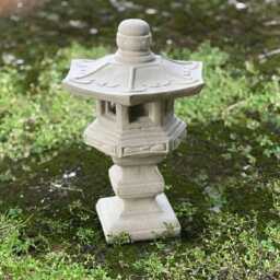 Massive Pagoda Sculpture Stone Lantern Statue Zen Garden Ornament Japanese Decoration Concrete Tradition Decor Lantern Lover Gift - thumbnail 3