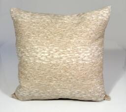 Linen Throw Pillow Cover, Chromis Pumice Geometric Design, Kravet Fabric - thumbnail 1