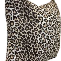 Colefax & Fowler Panthera Chocolate Cushion Cover Pillow Double Sided Home Interior - thumbnail 2