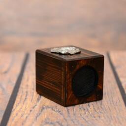 Grand Basset Griffon Vendeen - Wooden Candlestick With Dog, Souvenir, Decoration, Limited Edition, Collection - thumbnail 3