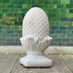 Large Acorn Statue Stone Ornament Cement Garden Sculpture Outdoor Ball Decoration Forest Style Acorn Lover Gift Yard Art - thumbnail 4