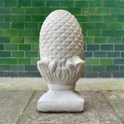 Large Acorn Statue Stone Ornament Cement Garden Sculpture Outdoor Ball Decoration Forest Style Acorn Lover Gift Yard Art - thumbnail 2