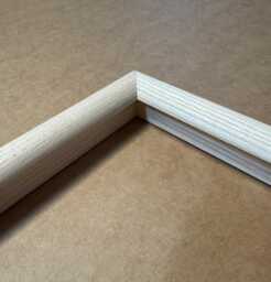 Ash Wood Hockey Stick Picture Frame - Made To Order - thumbnail 1