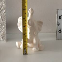 Ceramic Elephant - Ready To Paint Bisque Figurine For Diy Craft Projects & Unique Home Decor - thumbnail 4