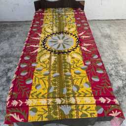 Vintage Style Cotton Kantha Suzani Quilt Bedding - thumbnail 2