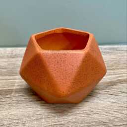Ceramic Geometric Plant Pots/Indoor Contemporary Modern Planters Desktop Pot Office Home Decor Gift Idea - thumbnail 4