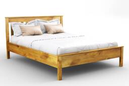 "Nodax Wooden Solid Pine King Size Bed Frame Model ""F17" - thumbnail 1
