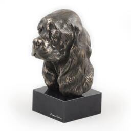 American Cocker Spaniel, Dog Marble Statue, Limited Edition, Artdog. Made Of Cold Cast Bronze. Solid, Perfect Gift. Limited Edition - thumbnail 3