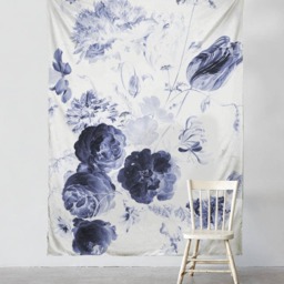 Royal Blue Classic - Wall Tapestry Tapestry Hangings Wanderlust Bohemian Home Decor Dorm T#44 - thumbnail 3