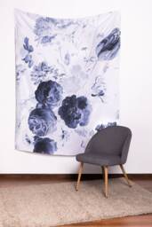 Royal Blue Classic - Wall Tapestry Tapestry Hangings Wanderlust Bohemian Home Decor Dorm T#44 - thumbnail 1