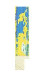 Colourful Picture Frame, Quirky Distressed Wooden Photo Custom Size, Handmade Paint Splash - thumbnail 4