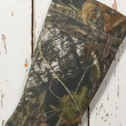 Repurposed & Upcycled Camo Camouflage Pants - One Of A Kind Christmas Stocking - thumbnail 2