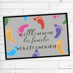"Floor Mat ""Footprint"