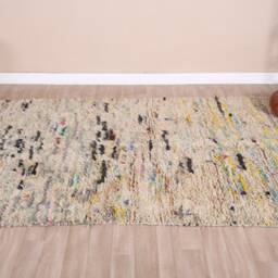 Vintage Boujaad Rug, Authentic Moroccan Rug 5x8 Ft - thumbnail 3