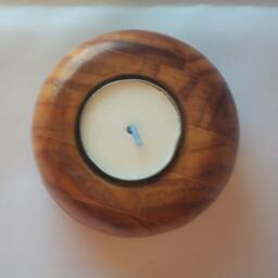 Round Tea Light Holder - thumbnail 2