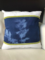 Cyanotype Pillow - thumbnail 1