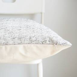 Neutral Crea & Black Striped Pillow Cover - thumbnail 3