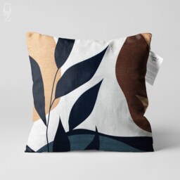 Colourful Leaves Cushion Covers 4 Designs - Double Sided Printing On The Soft Chenille With Different Sizes, Oeko-Tex?? Home Decor Cushions - thumbnail 2