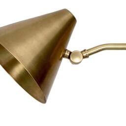 Modern Adjustable Wall Lamp Light Sconce Cono 2 , Handmade Brass Ceiling Spot Flush Mount Low Hall Entrance - thumbnail 2
