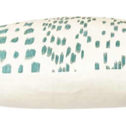 Les Touches Aqua Pillow Cover Brunschwig & Fils Animal Print Throw - thumbnail 2