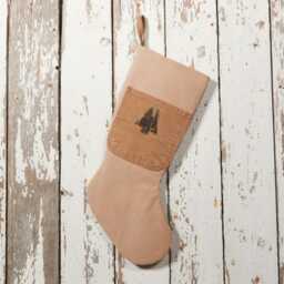 Repurposed & Upcycled Canvas Pants Christmas Stocking - Hunter, Farmer Contractor Or Outdoor Lover - thumbnail 3