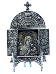 Saint Mary & Jesus Small Statue - thumbnail 2