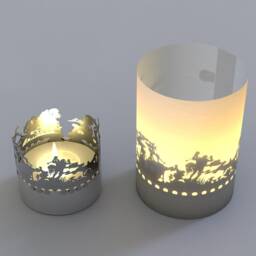 Diving Gift Shadow Play Candle - Underwater World Projection - thumbnail 2