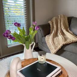 Chunky Knit Throw Statement Blanket - Handmade Snuggle Reversible Available in Custom Sizes - thumbnail 3
