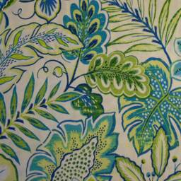 New Print.tropical Leaf.greens.navy.blues.white.pillow Cover.slipcovers.summer Decor.cushion Cover.toss Pillow.throw Pillow.accent Pillow - thumbnail 4