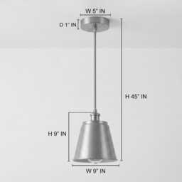 Hanging Light - Elegant Antique Brass Cone - Luxury Modern Ceiling Lamp For Kitchen, Caf?? And, Living Room, Bedroom Home Decor - thumbnail 4
