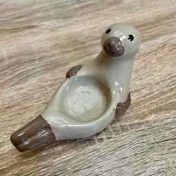 Small Seal Tealight Candle Holder Ocean Beach Nautical Home Decoration Ornament - thumbnail 3