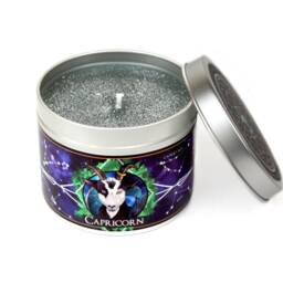 Capricorn Zodiac Scented Candle - Star Sign Constellation Astrology Gifts Map - thumbnail 2