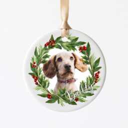 Personalised Pet Dog Cat Christmas Bauble, Any Tree Decoration, Ornament - thumbnail 2