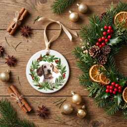 Personalised Pet Dog Cat Christmas Bauble, Any Tree Decoration, Ornament - thumbnail 4