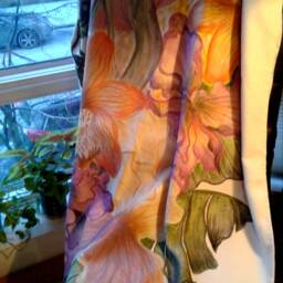 Orange Orchid - Wrap, Throw, Accessory - thumbnail 3