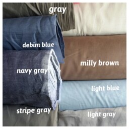 Split Corner Turkish Linen Bedspread, Box Pleated Skirted Coverlet - thumbnail 4