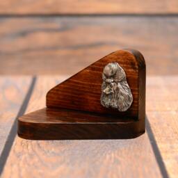 Poodle - Wooden Candlestick With Dog, Souvenir, Decoration, Limited Edition, Collection - thumbnail 2