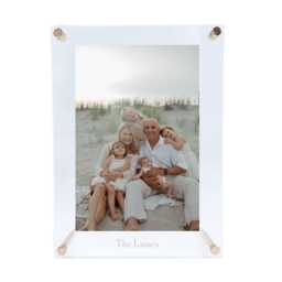 Personalized Acrylic Frame/Custom Photo Block, Picture Frame, Family Gift, Photo, Anniversary Gift