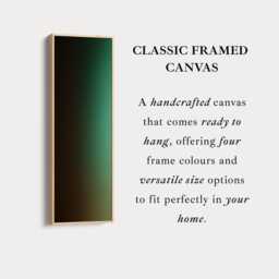 Brown Teal Abstract Vertical Wall Art With Soft Gradient Ideal For Living Room Or Office Modern Decor - thumbnail 3