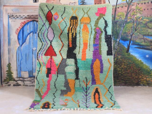 Moroccan Rug, Custom Fabulous Boujad Authentic, Azilal Rug - image 1