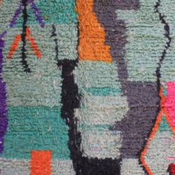 Moroccan Rug, Custom Fabulous Boujad Authentic, Azilal Rug - thumbnail 3