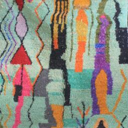 Moroccan Rug, Custom Fabulous Boujad Authentic, Azilal Rug - thumbnail 2