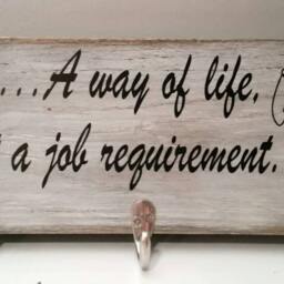 Custom Reclaimed Distressed Wood Rustic Key Holder Wall Hanging - thumbnail 2