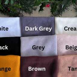 Personalised Bunny Christmas Stocking Fleece Pet Gift, Custom Rabbit Stocking - thumbnail 3